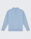 Summer Blue Knitted Half Zip