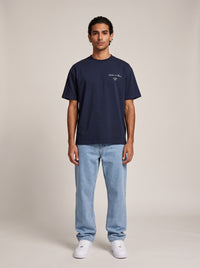 St Tropez Tennis Club Tee - Navy