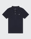 Pique Stretch Polo- Navy