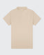 Pique Stretch Polo- Sand