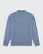 Huxley Quarter Zip - Steel Blue