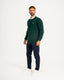 Hunter Green- Cable Knit