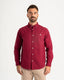 Burgundy Oxford Shirt