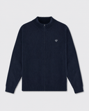Oversized Ashbury Full Zip- Navy