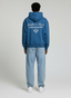 St Tropez Tennis Club Hoodie - Steel Blue
