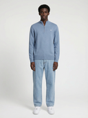 Huxley Quarter Zip - Steel Blue
