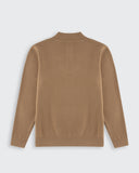 Huxley Quarter Zip - Mocha