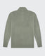 Khaki Knitted Half Zip