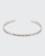 Classic Cuff  Bracelet- Silver