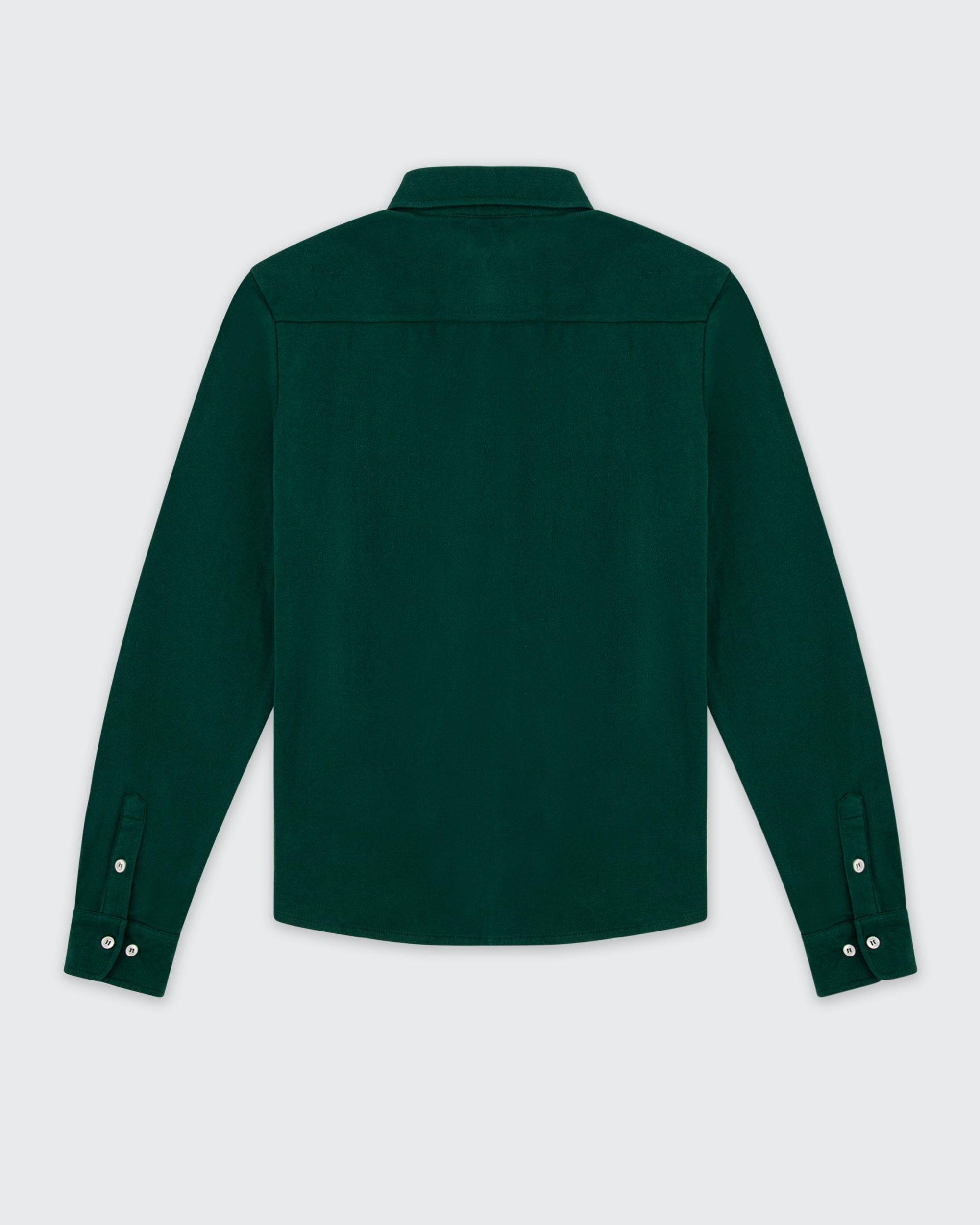 Piqué Stretch Shirt- Green