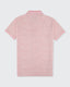 Textured Polo- Light Pink