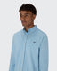 Pique Stretch Shirt- Light Blue