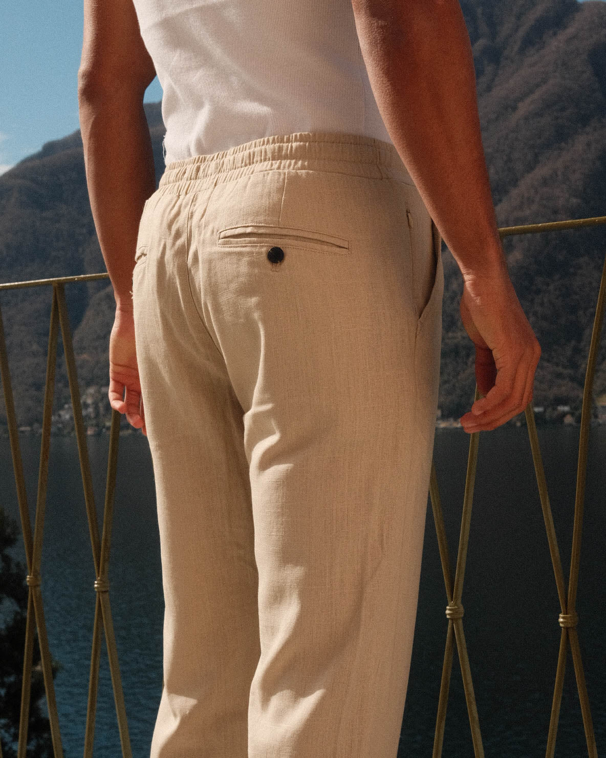 【美品】seed and soil Linen pants oat Linen Pants - Oatmeal – Walker & Hunt