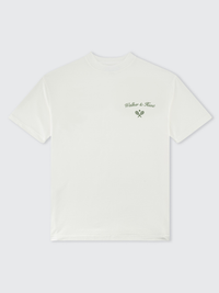 St Tropez Tennis Club Tee - Off White