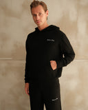 W&H Knitted Hoodie - Black