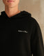 W&H Knitted Hoodie - Black