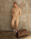 W&H Knitted Hoodie - Mocha