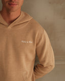 W&H Knitted Hoodie - Mocha