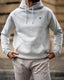 Grey Understated Hoodie - Walker & Hunt Hoodies